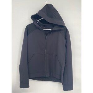 Lululemon Re-Form Jacket Black Full Zip Water Resistant size 10
